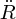 $ \ddot{R} $